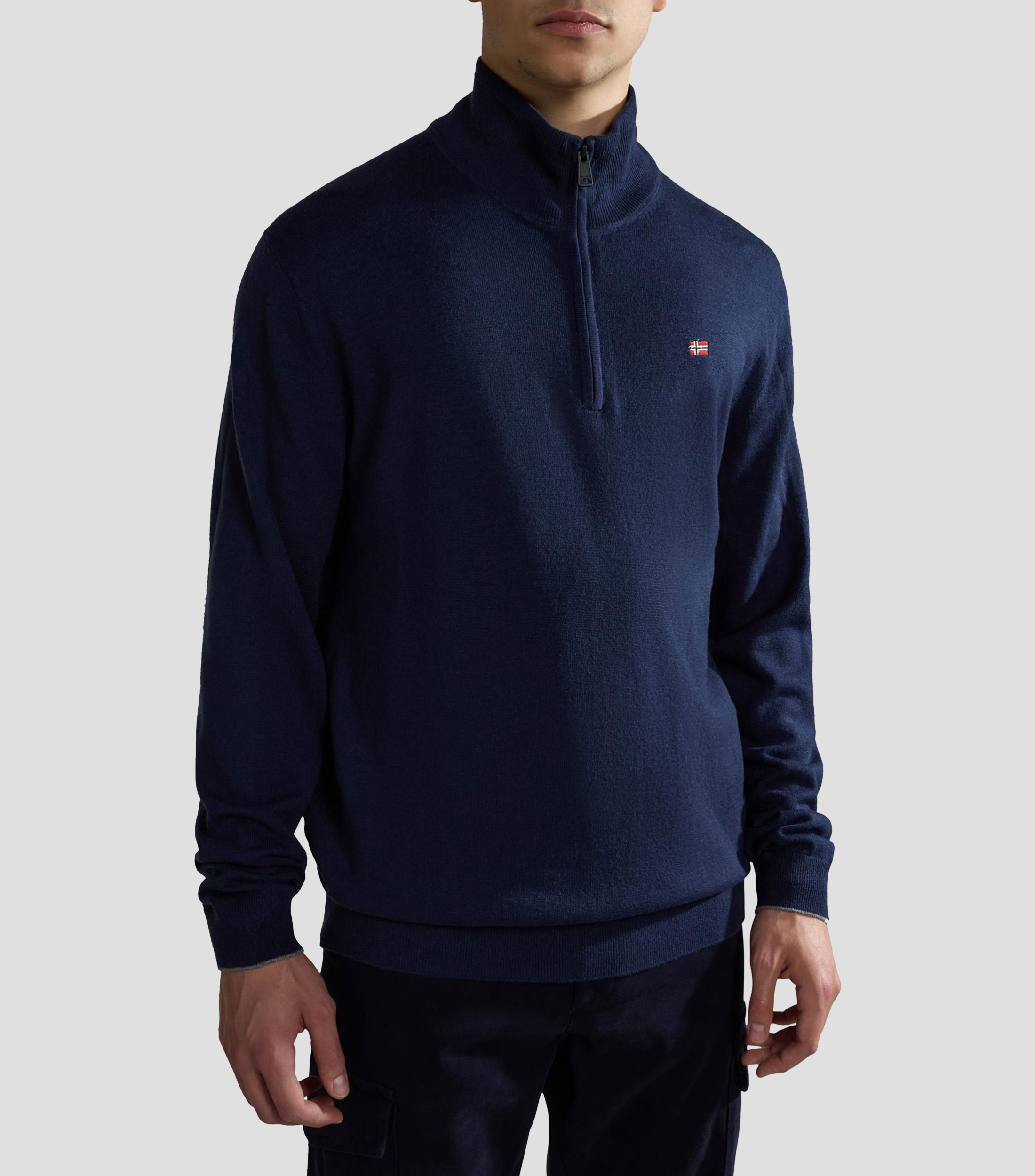 Suéter cuello alto Hombre